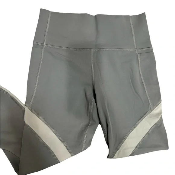 Athleta Salutation Stash Pocket II Colorblock 7/8 Tight Lead Green size SP - Picture 6 of 8